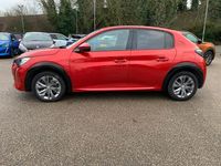 Second-hand Peugeot e-208 Allure 98 kW (134 CP) 2020 Roșu Hatchback