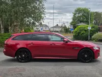 Used Jaguar XF R-Sport 2019 Red Estate