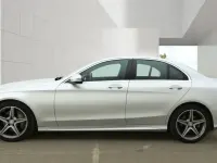 Used Mercedes C300 AMG line 2016 Silver Sedan