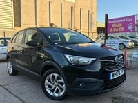 Used Vauxhall Crossland X S 110 HP (80 kW) 2017 Black SUV