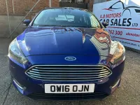 Used Ford Focus Titanium 120 HP (88 kW) 2016 Blue Hatchback