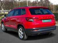 Used Skoda Karoq SE 150 HP (110 kW) 2019 Red SUV