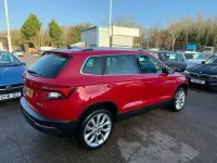 Used Skoda Karoq 150 HP (110 kW) 2018 Red SUV