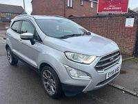 Usado Ford Ecosport Titanium 100 HP (73 kW) 2018 Prateado SUV