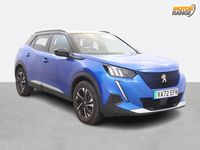 Used Peugeot e-2008 GTi 100 kW (136 HP) 2023 Blue SUV