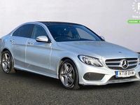 Used Mercedes C250 AMG Line Premium Plus 204 HP (150 kW) 2018 Silver Sedan