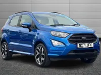 Used Ford Ecosport ST-Line 123 HP (90 kW) 2021 Blue SUV