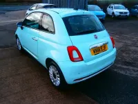 Used Fiat 500 Lounge 69 HP (50 kW) 2018 Green Hatchback