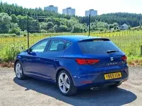 Used Seat Leon FR 130 HP (95 kW) 2020 Blue Hatchback