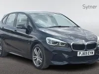 Used BMW 225 Active Tourer M Sport 221 HP (162 kW) 2019 Black MPV