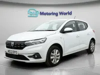 Used Dacia Sandero Comfort 90 HP (66 kW) 2022 White Hatchback