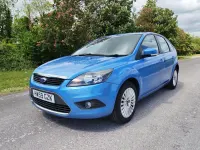 Usado Ford Focus Titanium 100 HP (73 kW) 2009 Azul Citadino