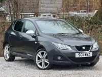Gebraucht Seat Ibiza 105 PS (77 kW) 2011 Grau Kleinwagen