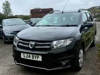 Used Dacia Logan MCV Lauréate 75 HP (55 kW) 2014 Black Estate
