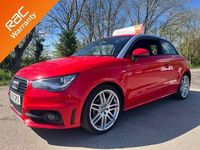 Begagnad Audi A1 S-Line 122 HK (89 kW) 2011 Röd Halvkombi