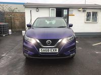 Used Nissan Qashqai Acenta Premium 115 HP (84 kW) 2018 Blue SUV