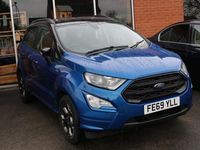 Used Ford Ecosport ST-Line 125 HP (91 kW) 2019 Blue SUV