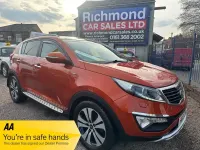 Used Kia Sportage 115 HP (84 kW) 2012 Orange SUV