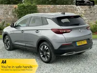 Used Vauxhall Grandland X Sport 130 HP (95 kW) 2018 Grey SUV