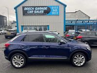 Used VW T-Roc SEL 115 HP (84 kW) 2018 Blue SUV