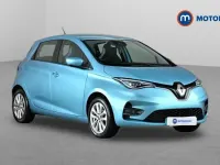 Usado Renault Zoe Iconic 100 kW (136 CV) 2021 Azul Utilitario