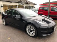 Used Tesla Model 3 Long Range AWD 77 kW (106 HP) 2021 Black Sedan