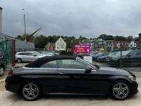 Used Mercedes C200 AMG line 198 HP (145 kW) 2021 Black Cabriolet