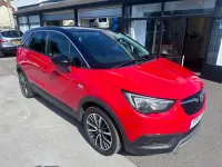 Used Vauxhall Crossland X Elite 110 HP (80 kW) 2017 Red SUV