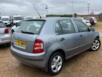 Used Skoda Fabia Ambiente 75 HP (55 kW) 2006 Grey Hatchback
