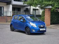 Used Chevrolet Spark LS 68 HP (50 kW) 2011 Blue Hatchback