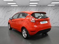 Used Ford Fiesta Zetec 100 HP (73 kW) 2016 Red Hatchback