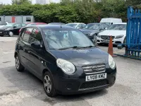 Used Kia Picanto 64 HP (47 kW) 2008 Black Hatchback