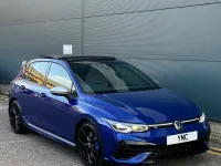 Used VW Golf VII R 2021 Blue Hatchback