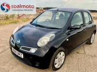 Used Nissan Micra Acenta 2009 Black Hatchback