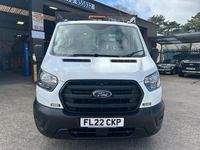 Used Ford Transit 130 HP (95 kW) 2022 White Cabriolet