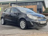 Used Kia Rio 2015 Black Hatchback