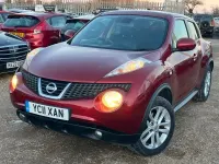 Used Nissan Juke Tekna 200 HP (147 kW) 2011 Red SUV