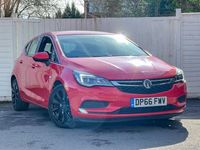 Used Vauxhall Astra Design Edition 125 HP (91 kW) 2016 Red Hatchback