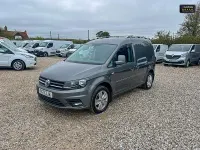Usado VW Caddy Highline 150 HP (110 kW) 2017 Cinzento Monovolume