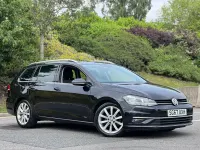 Used VW Golf VII GT 150 HP (110 kW) 2017 Black Estate