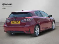 Used Lexus CT200h 2017 Red Hatchback