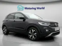 Used VW T-Cross Black Edition 110 HP (80 kW) 2023 Black SUV