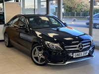 Used Mercedes C300 AMG Line Premium Plus 2015 Black Sedan