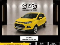 Used Ford Ecosport Titanium 2017 Yellow SUV
