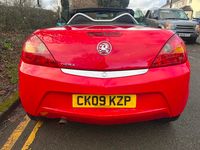 Used Vauxhall Tigra 2009 Red Cabriolet