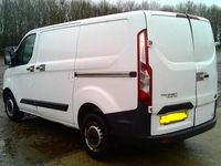 Used Ford Transit Custom 100 HP (73 kW) 2013 White Van