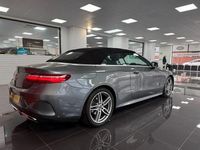 Used Mercedes E220 AMG line 194 HP (142 kW) 2017 Grey Cabriolet