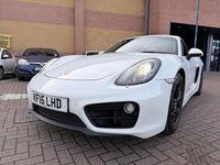 Used Porsche Cayman 275 HP (202 kW) 2015 White Coupe