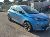 Used Renault Zoe Dynamique 80 kW (109 HP) 2018 Blue Hatchback