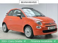Used Fiat 500C Pop 70 HP (51 kW) 2021 Sicilia orange Cabriolet
